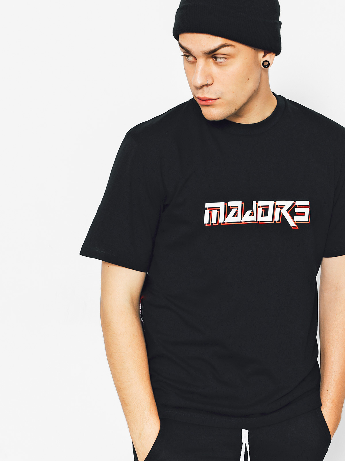 Majors Tričko Tape (black)