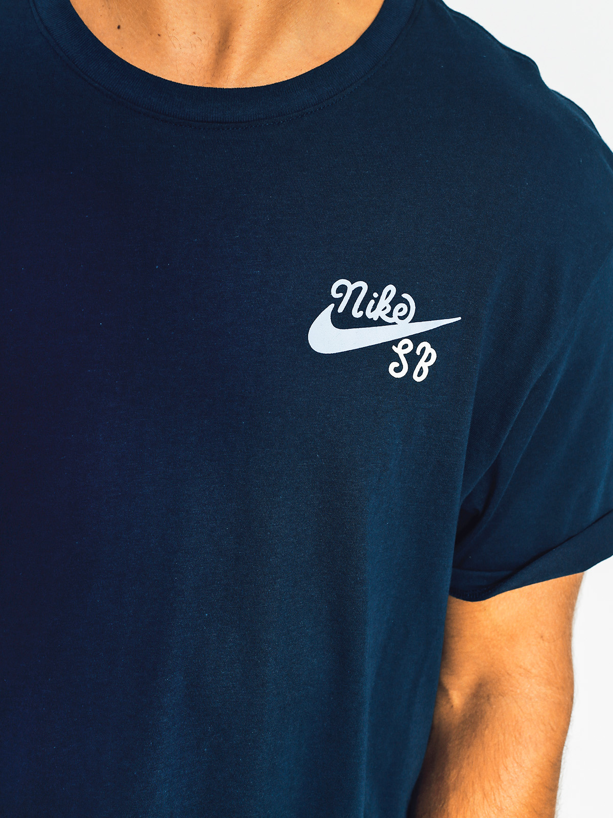 Nike SB Tričko Nk Sb Dry Dfc Whale (obsidian/hydrogen blue)