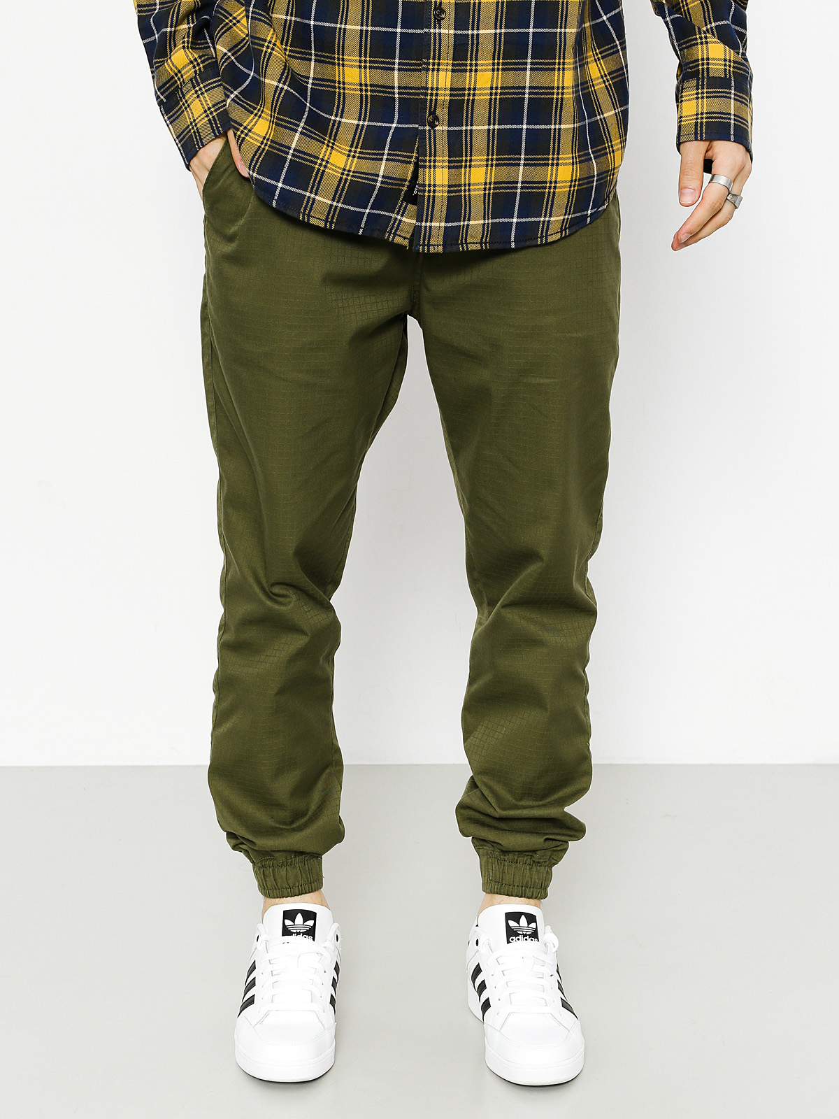 Kalhoty Intruz Summer Jogger (olive)