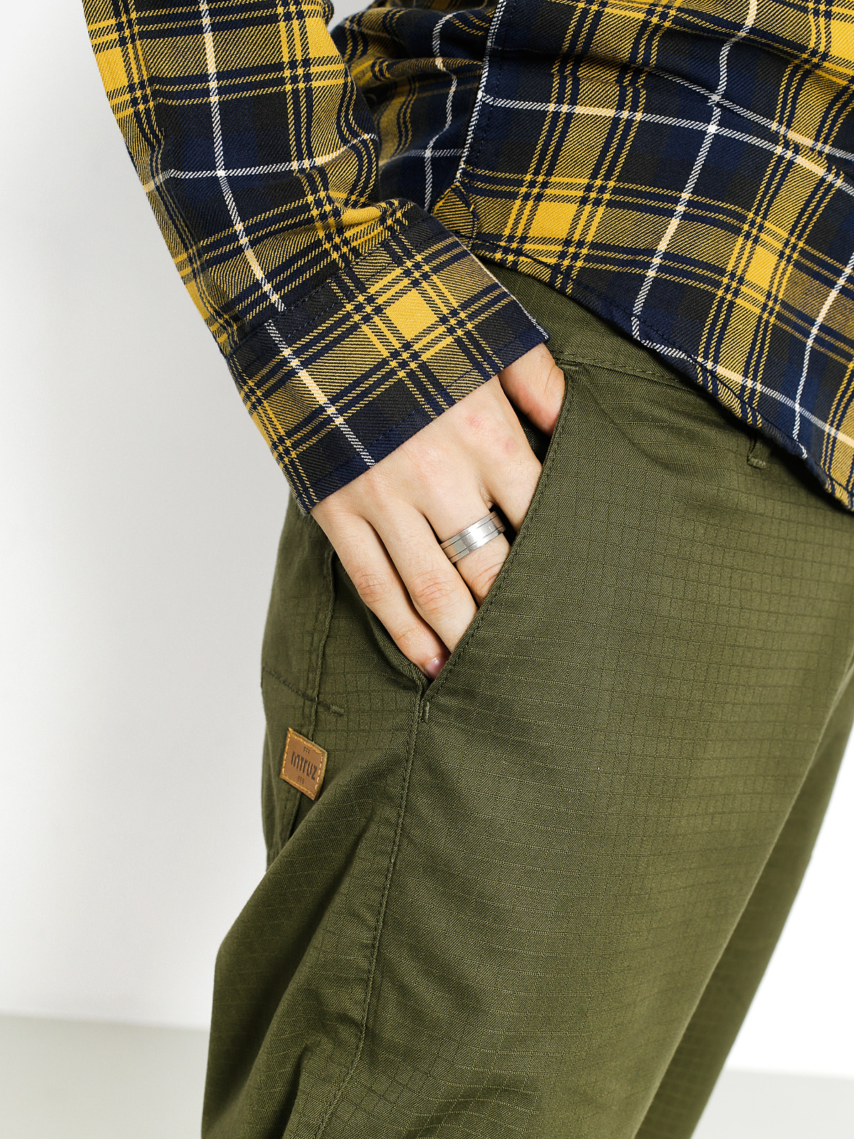 Kalhoty Intruz Summer Jogger (olive)