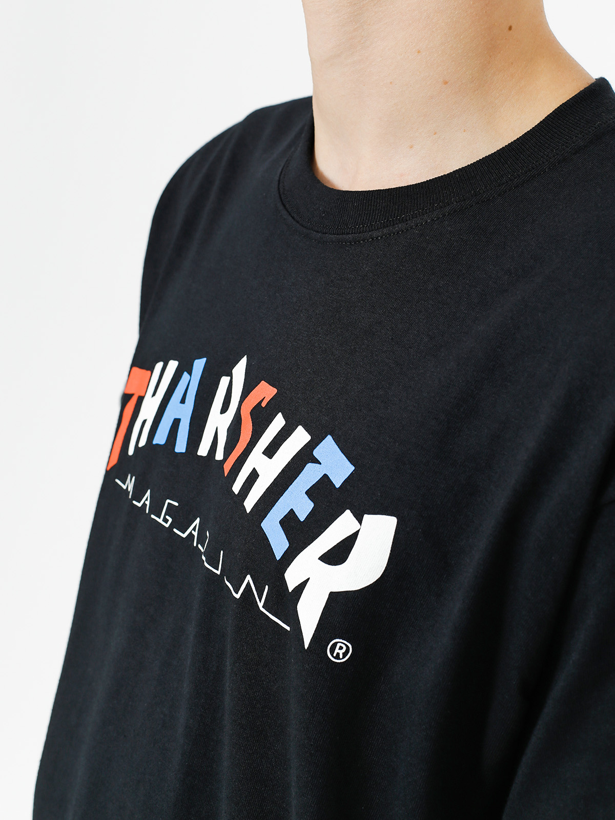 Tričko Thrasher Knock Off (black)