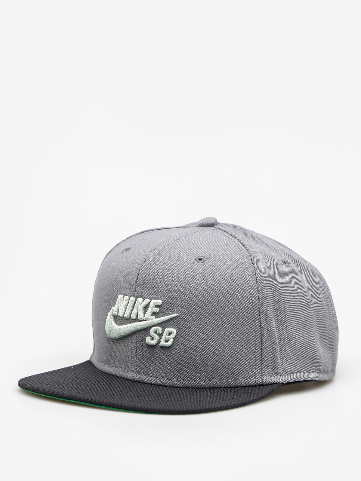 Kšiltovka  Nike SB Sb Icon Snapback ZD (cool grey/black/pine green/barely green)