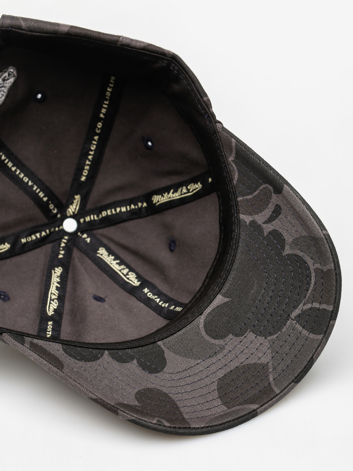 Kšiltovka  Mitchell & Ness Camo Slouch ZD (black camo)