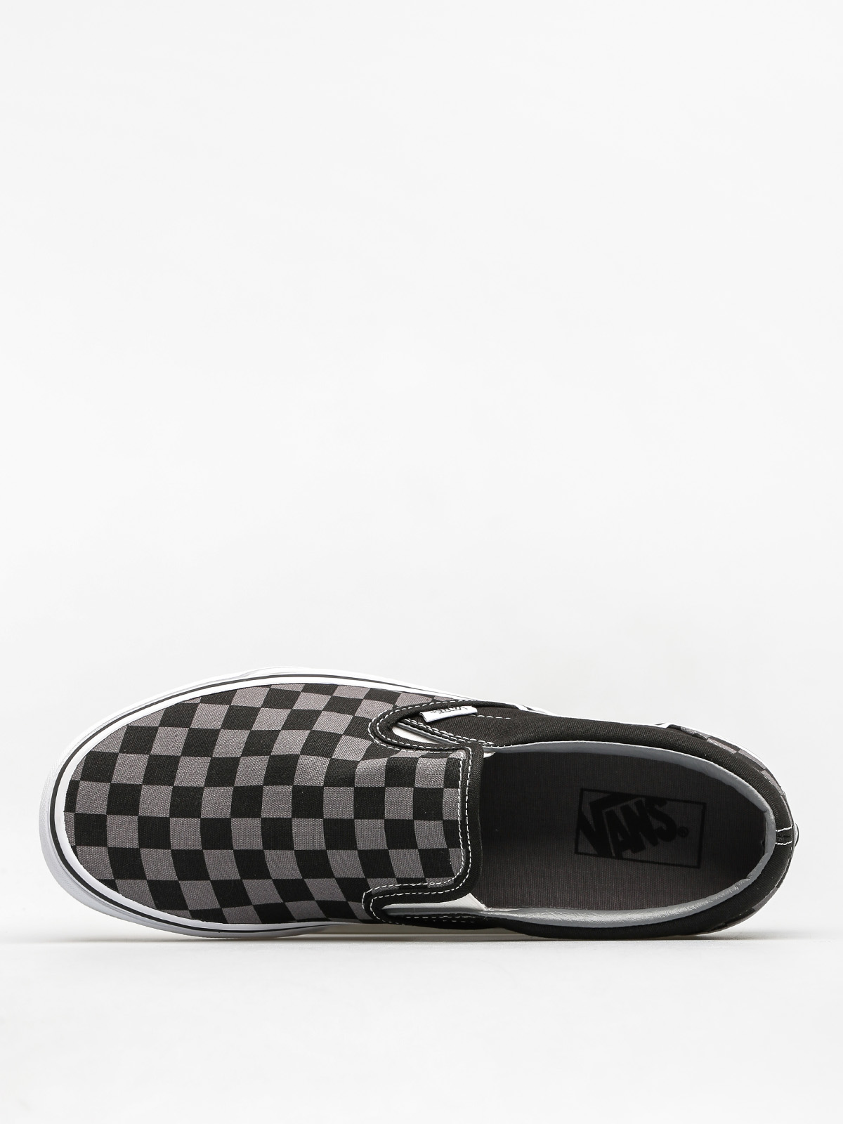 Boty Vans Classic Slip On (black/pewter checkerboard) Boty Vans Classic Slip On (black/pewter checkerboard)