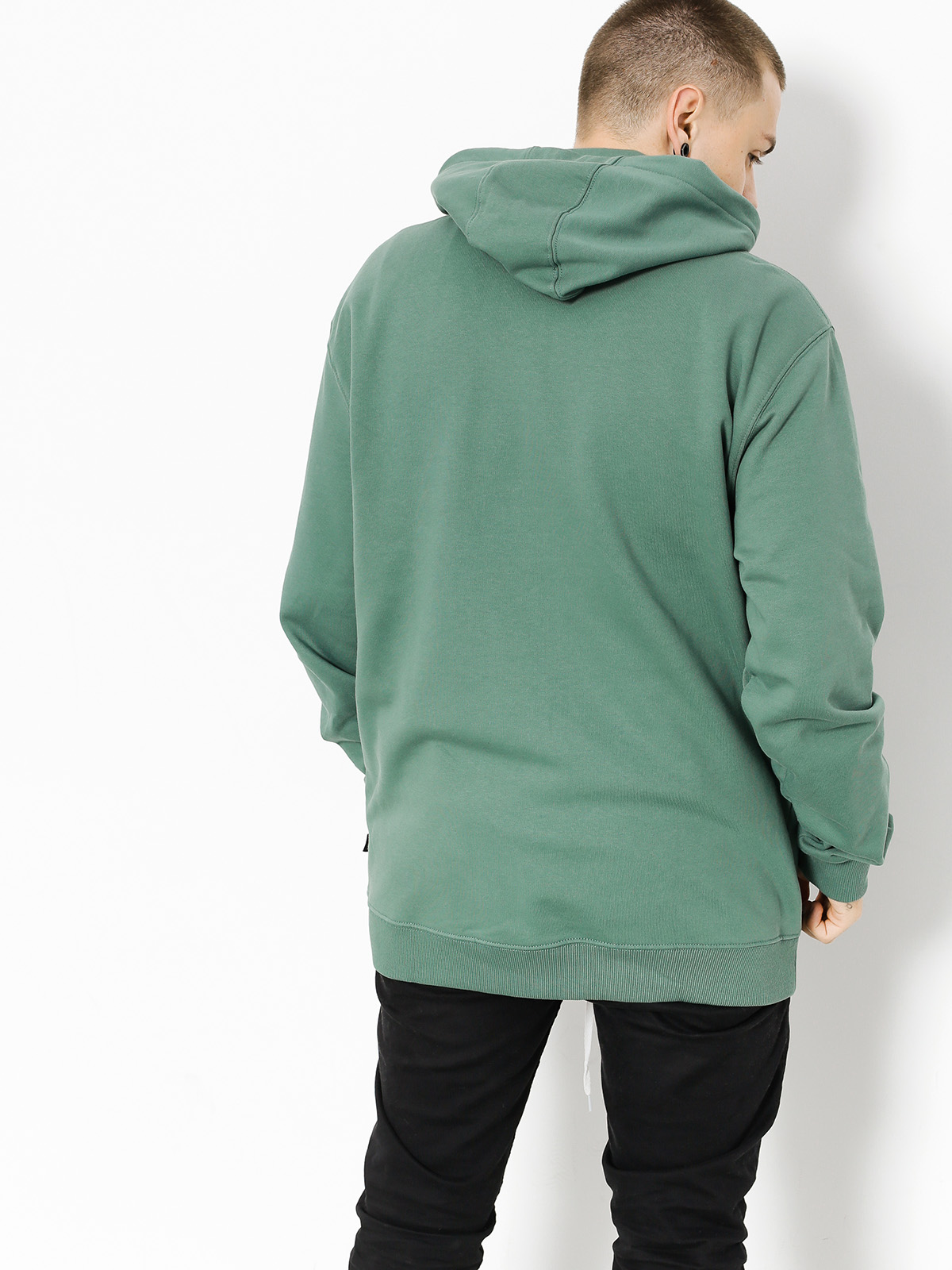 Mikina Vans Peaks Camp Zip (dark/forest)