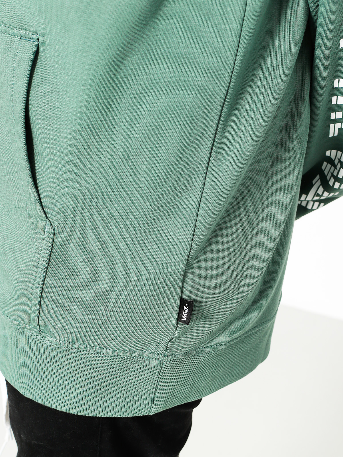 Mikina Vans Peaks Camp Zip (dark/forest)