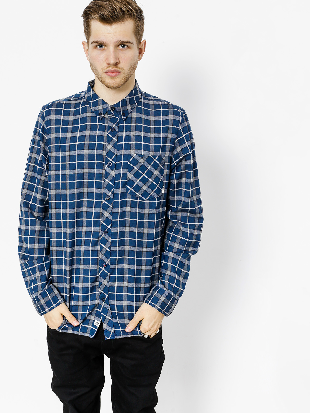 Košile Element Tampa Ls (eclipse navy)