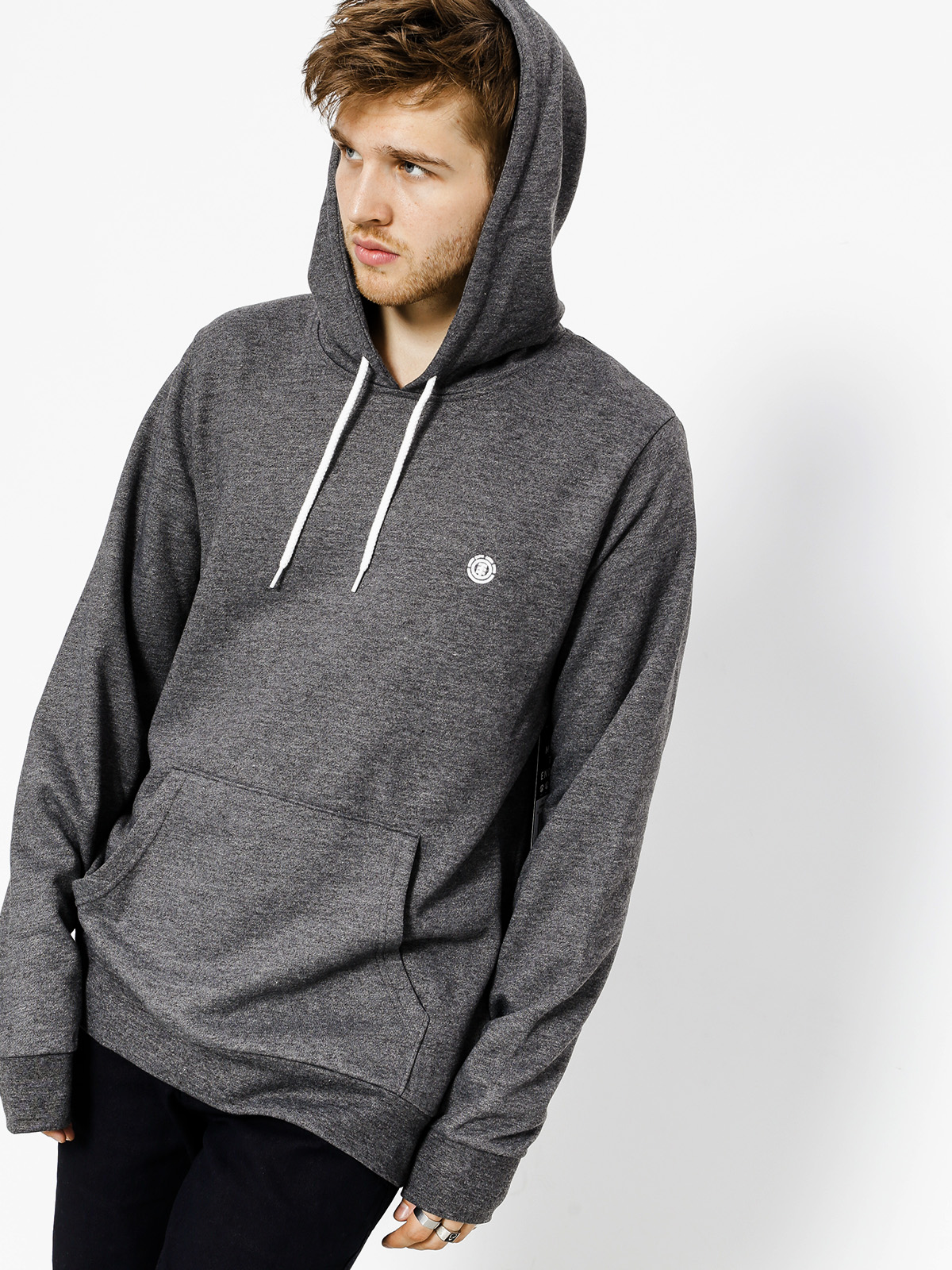 Mikina s kapucí Element Cornell HD (charcoal heather)