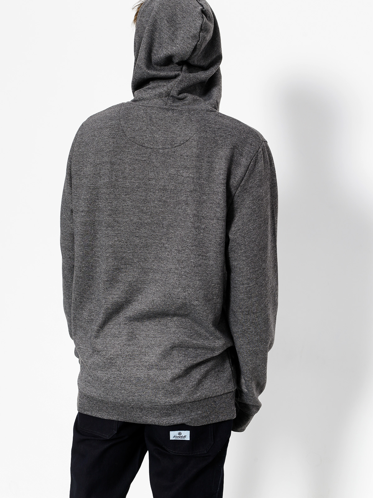 Mikina s kapucí Element Cornell HD (charcoal heather)