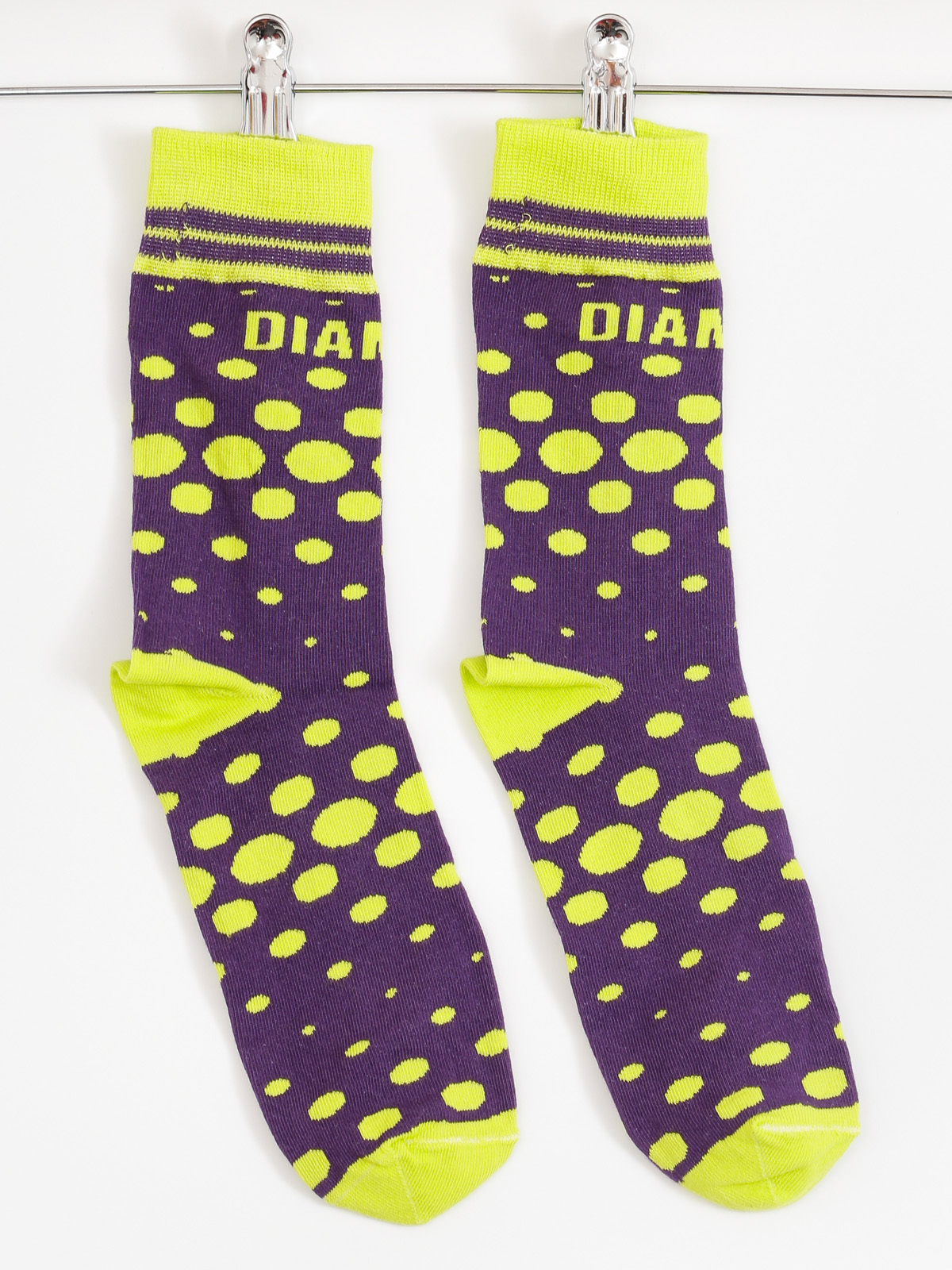 Ponožky Diamante Wear Toxic (lime/purple)