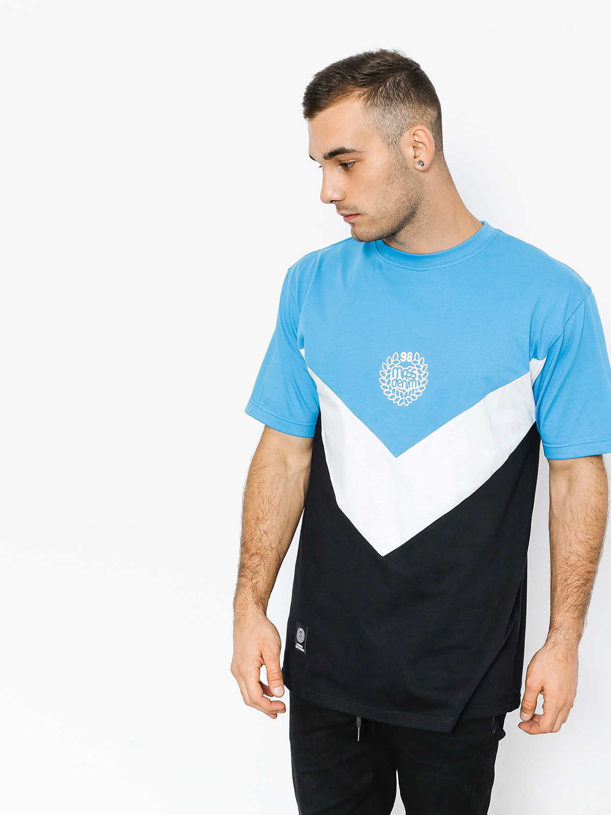 Tričko MassDnm Fang (blue/black)