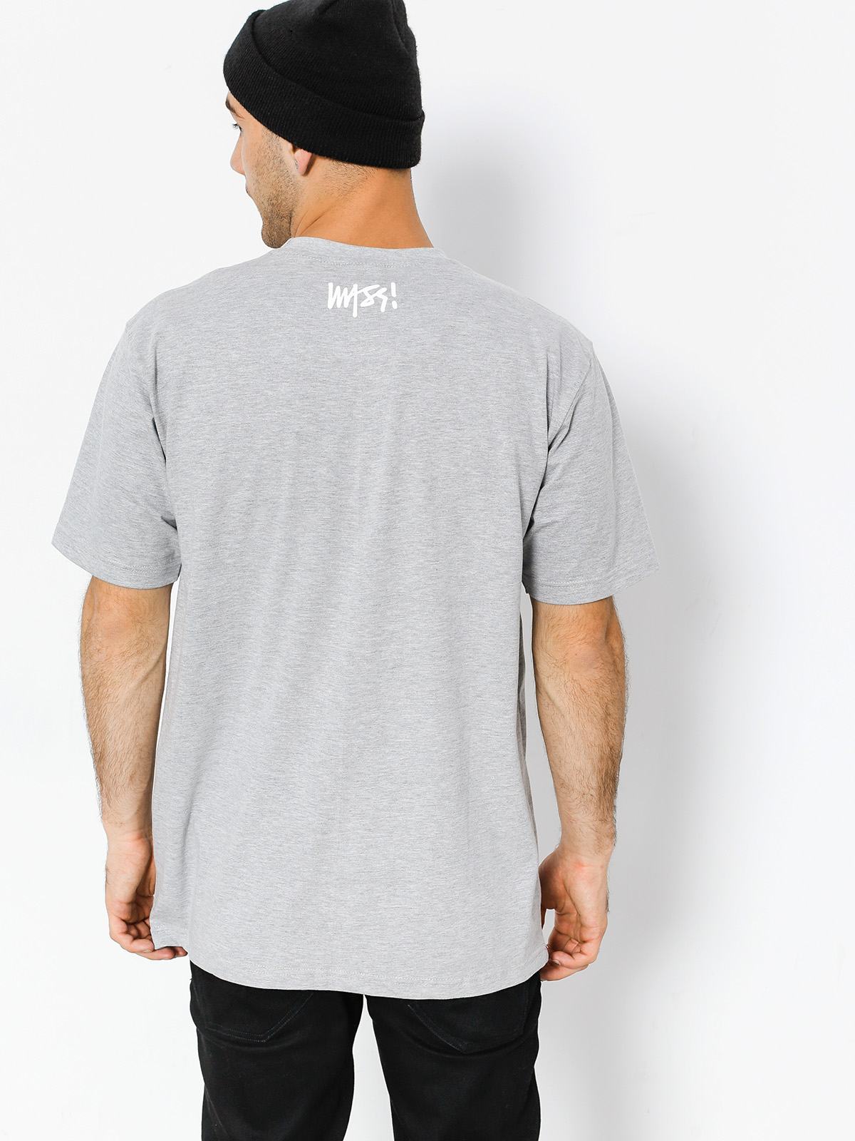 Tričko MassDnm Signature (light heather grey)