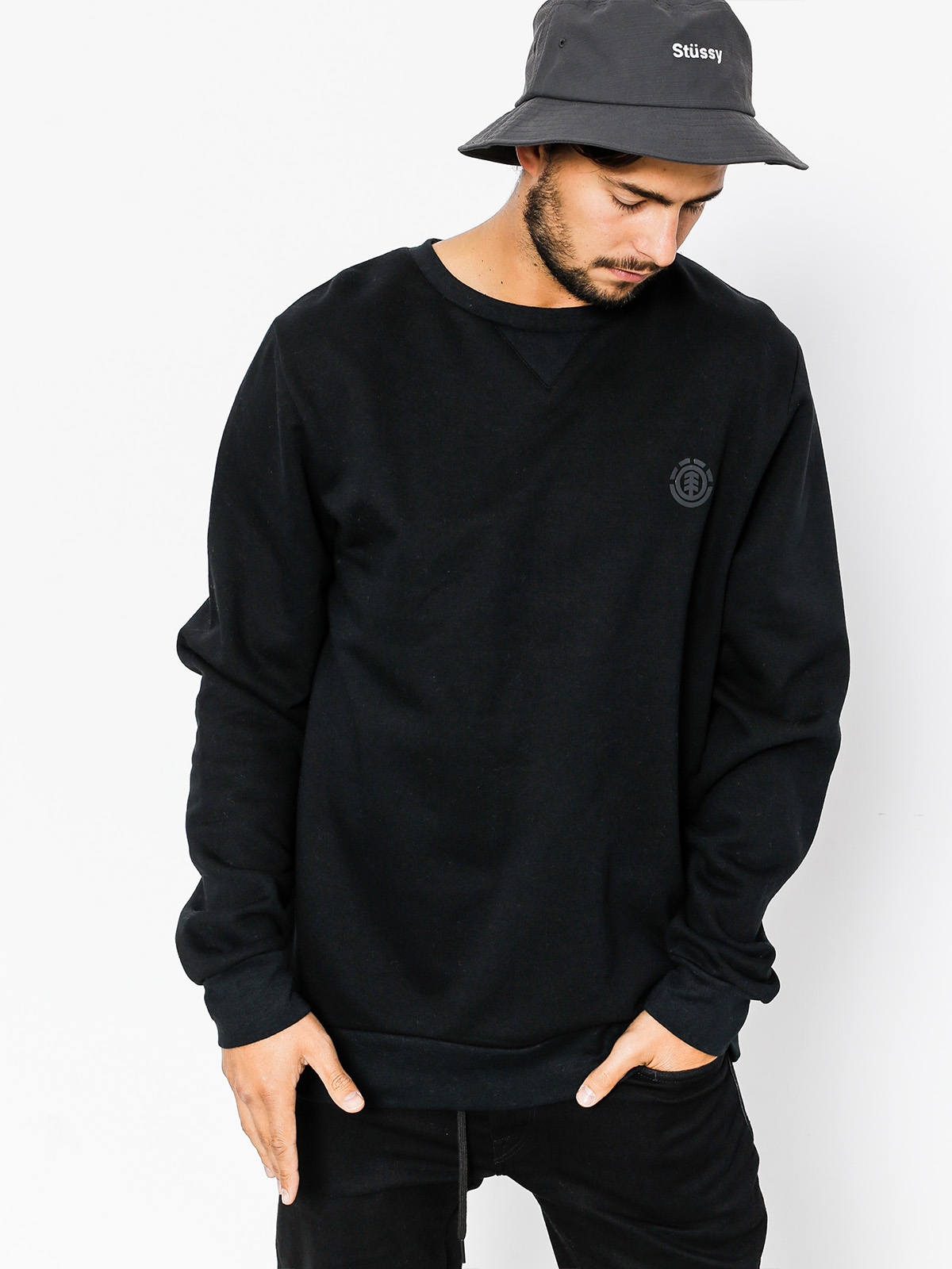 Mikina Element Cornell Cr Dwr (flint black)