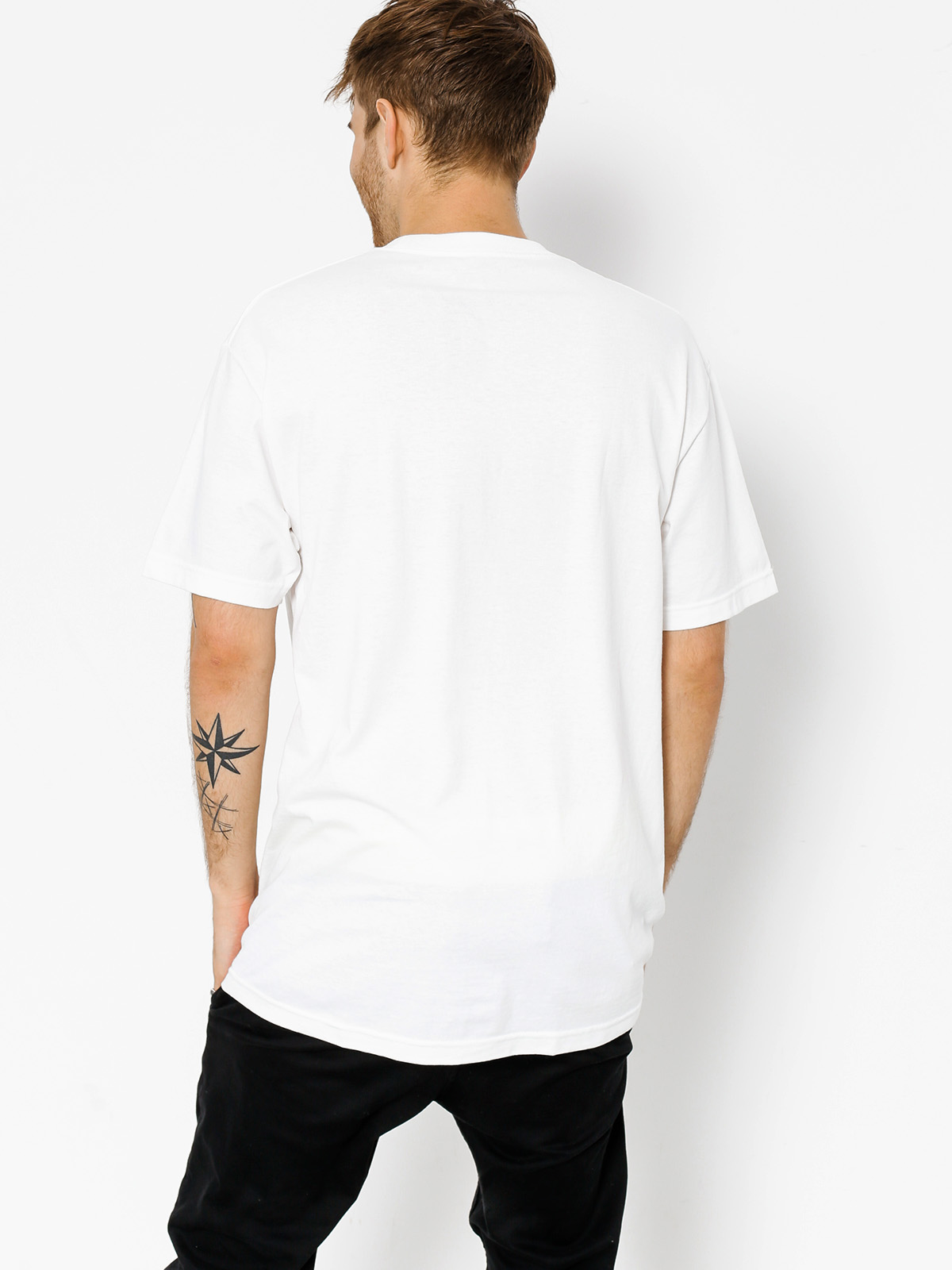 Tričko Primitive Core Logo (white)