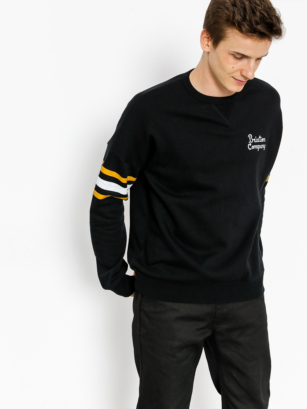 Mikina Brixton Barton (black)