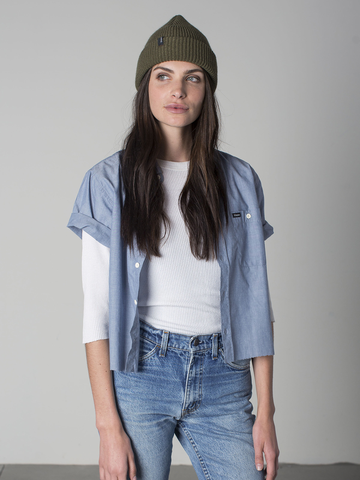 Čepice Brixton Heist Beanie (olive)