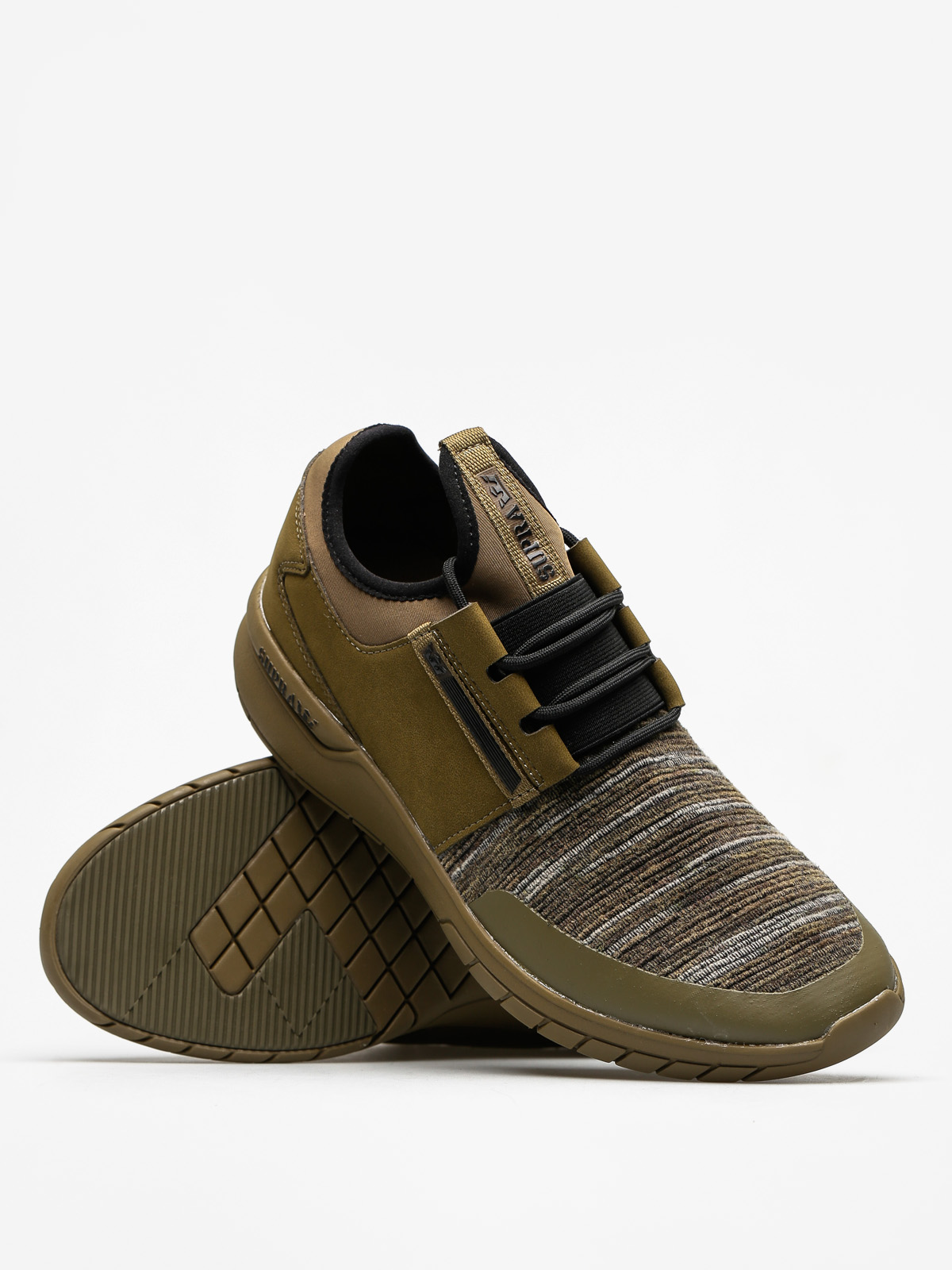 Boty Supra Flow Run (olive multi olive)