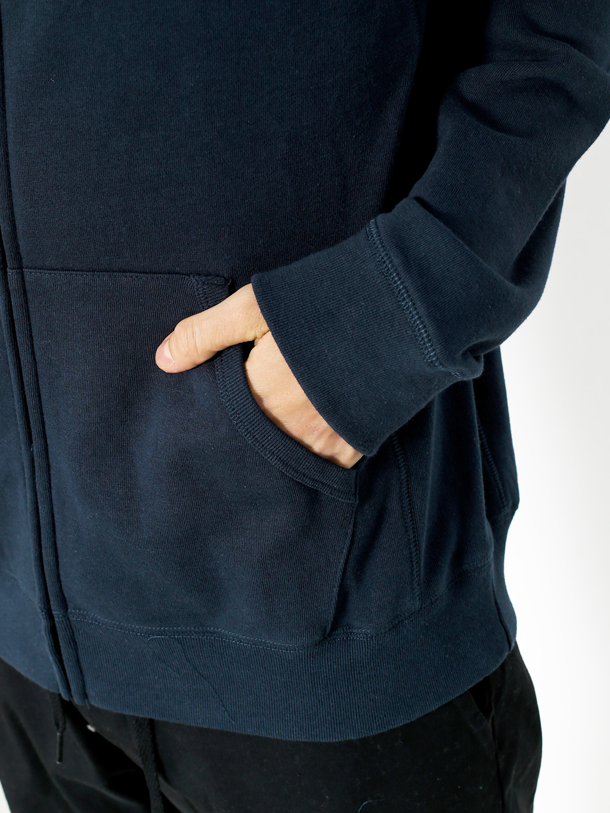 Mikina s kapucí Brixton Bering ZHD (navy)