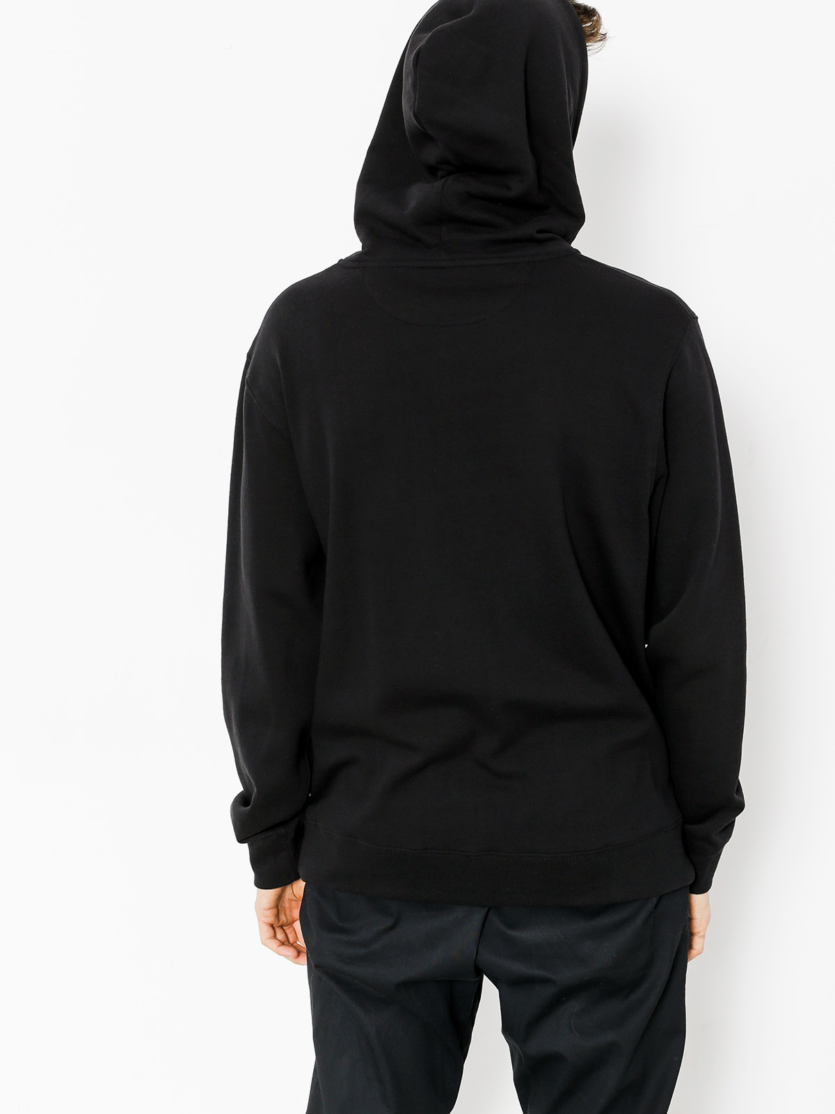 Mikina s kapucí Brixton Trig ZHD (black)