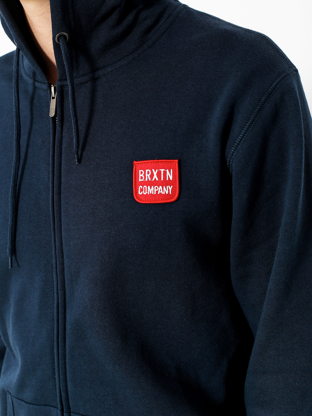 Mikina s kapucí Brixton Bering ZHD (navy)