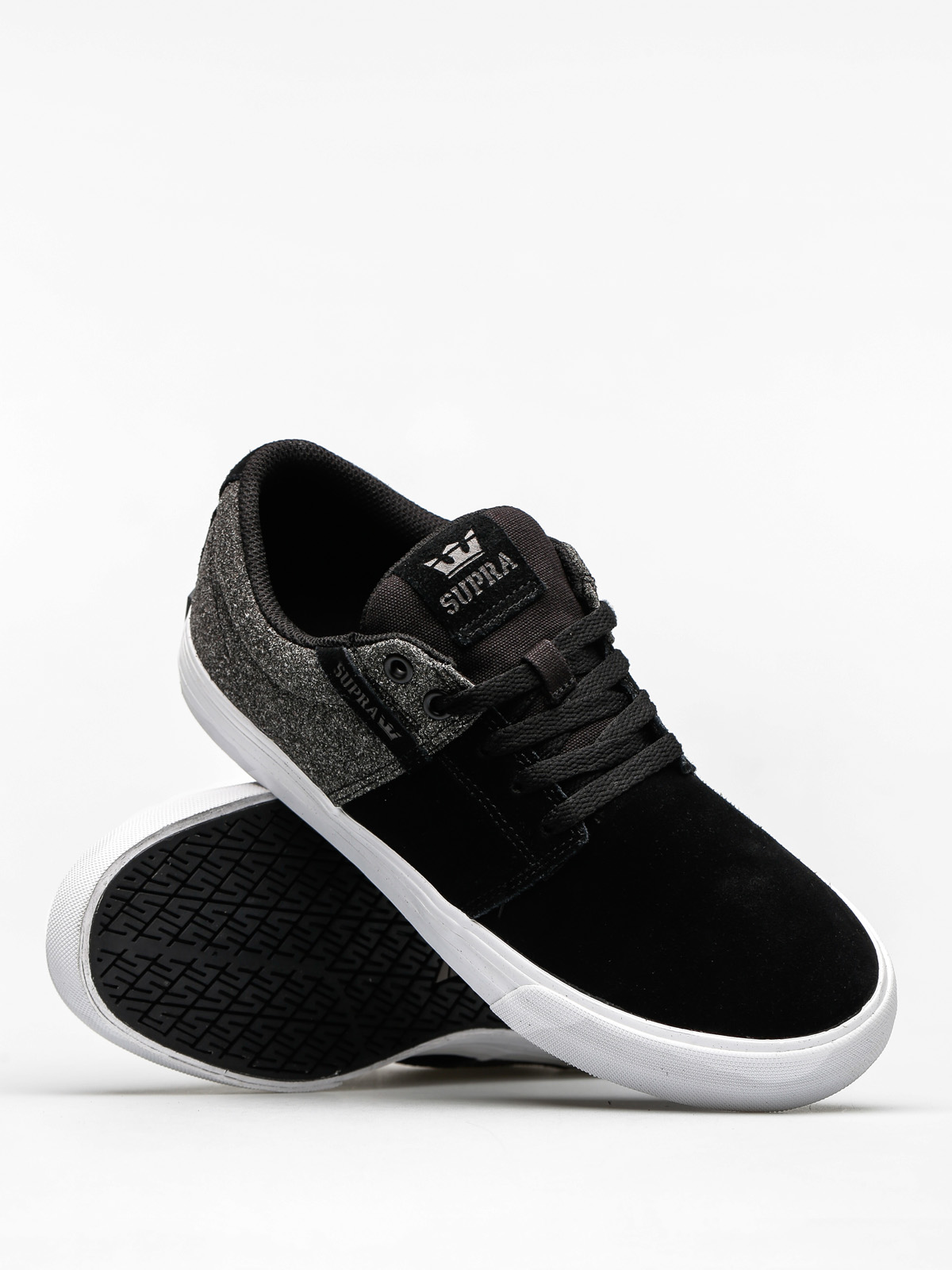 Supra Boty Stacks II Vulc (black white/black)