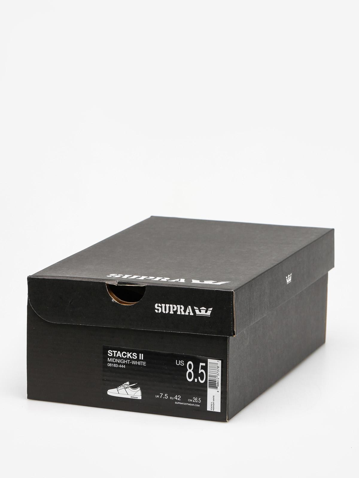 Supra Boty Stacks II (midnight white)