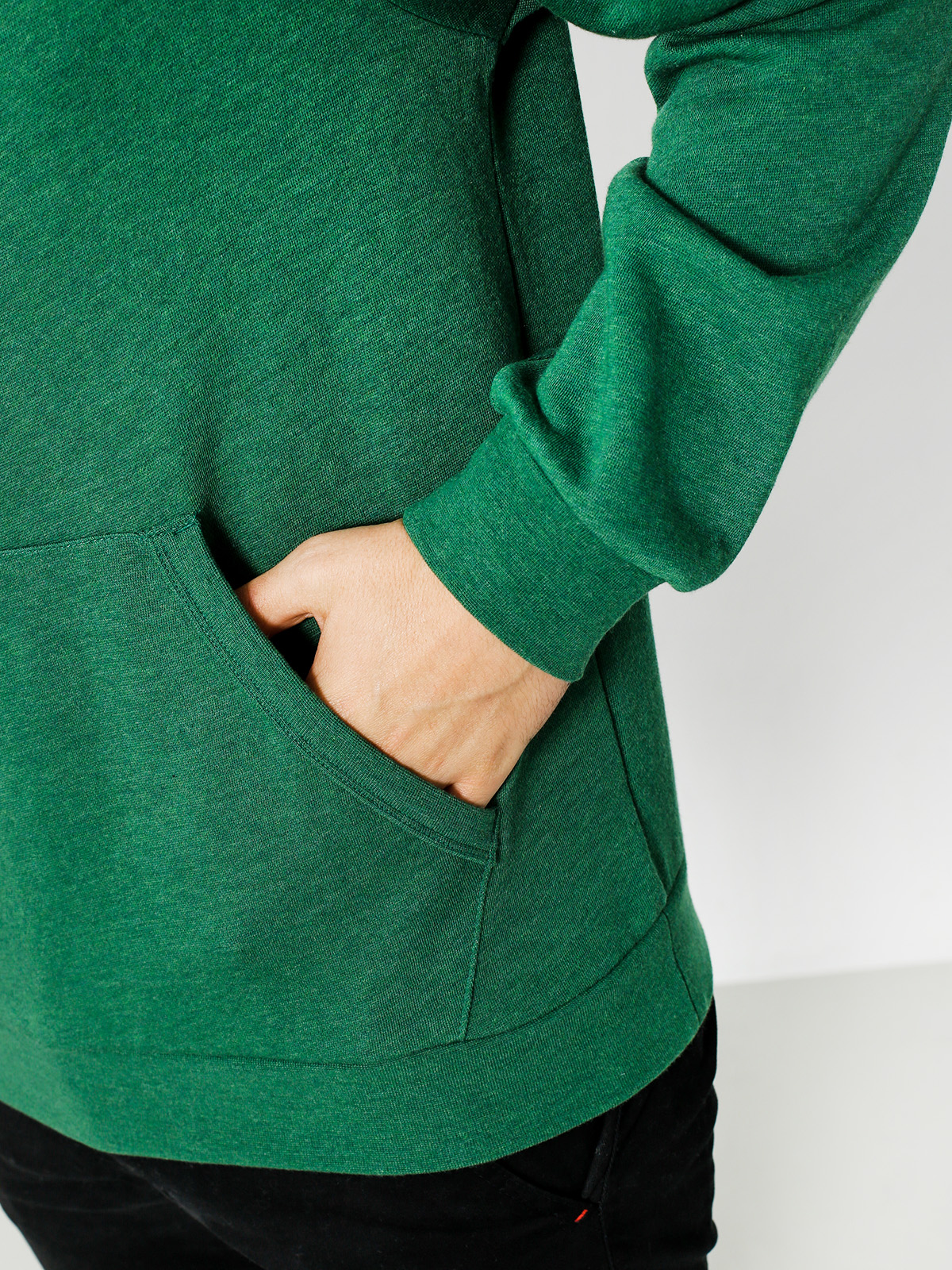 Brixton Mikina s kapucí Concord HD (heather forest)