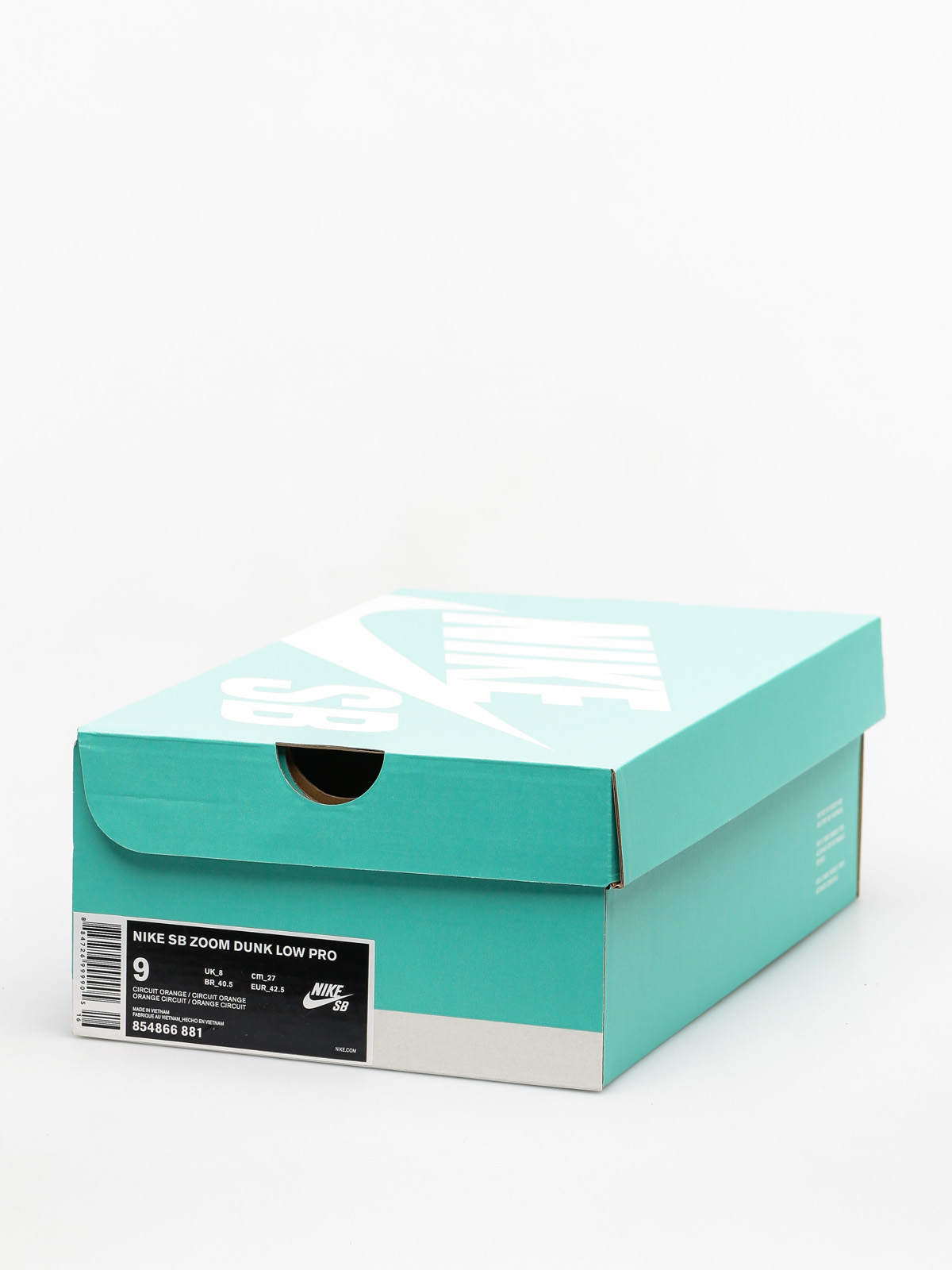 Boty Nike SB Sb Zoom Dunk Low Pro (circuit orange/circuit orange sail)