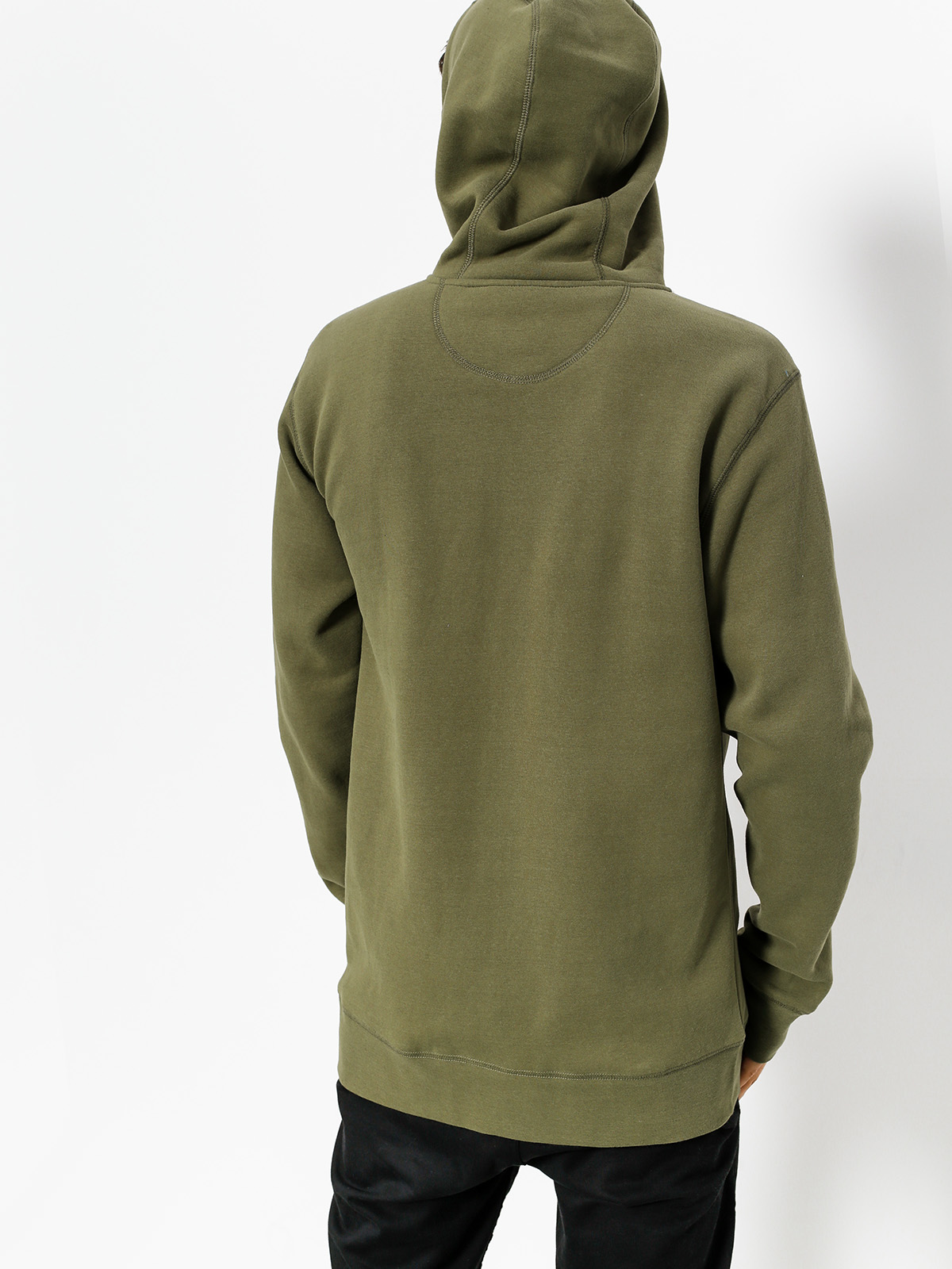 Mikina s kapucí Burton Underhill ZHD (dusty olive)