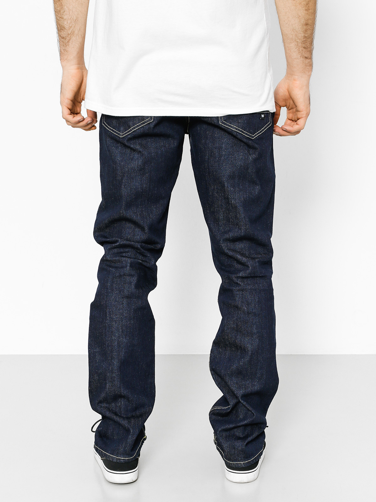 Kalhoty DC Worker Straight (indigo rinse)