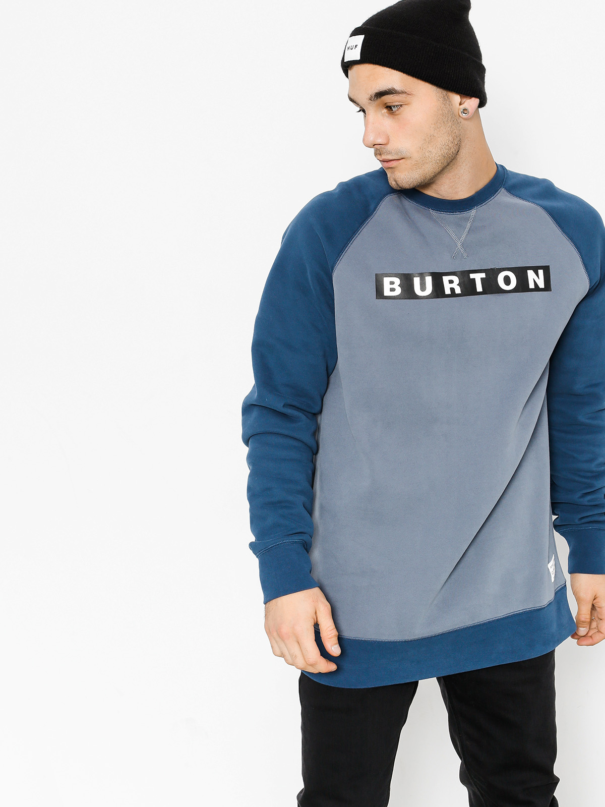 Mikina Burton Vault Crew (la sky)