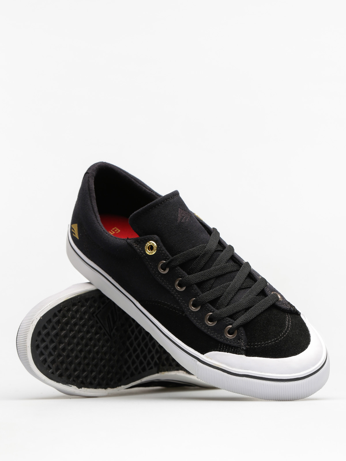 Emerica indicator low hot sale black white