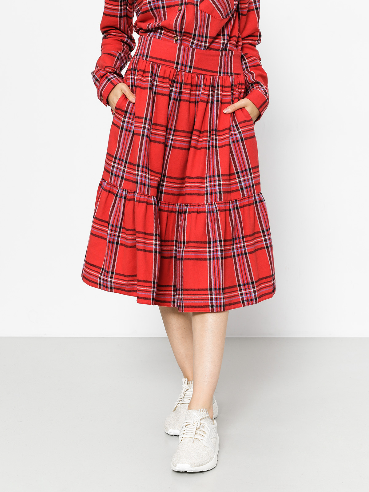 Sukně Femi Stories Bari Wmn (pld red)