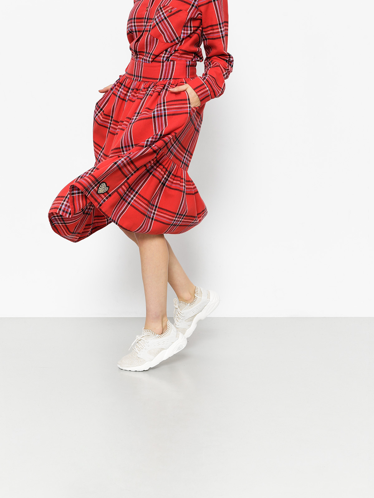 Sukně Femi Stories Bari Wmn (pld red)