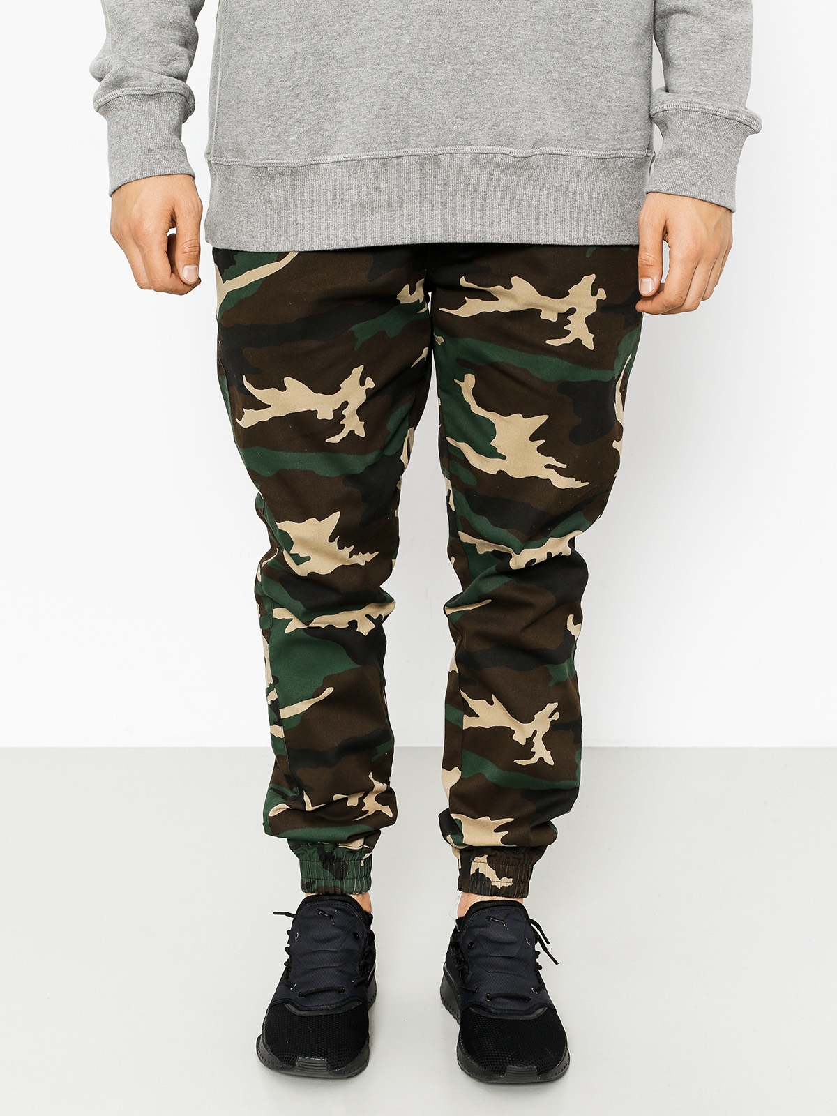 Diamante Wear Kalhoty Rm Classic Jogger (woodland camo)
