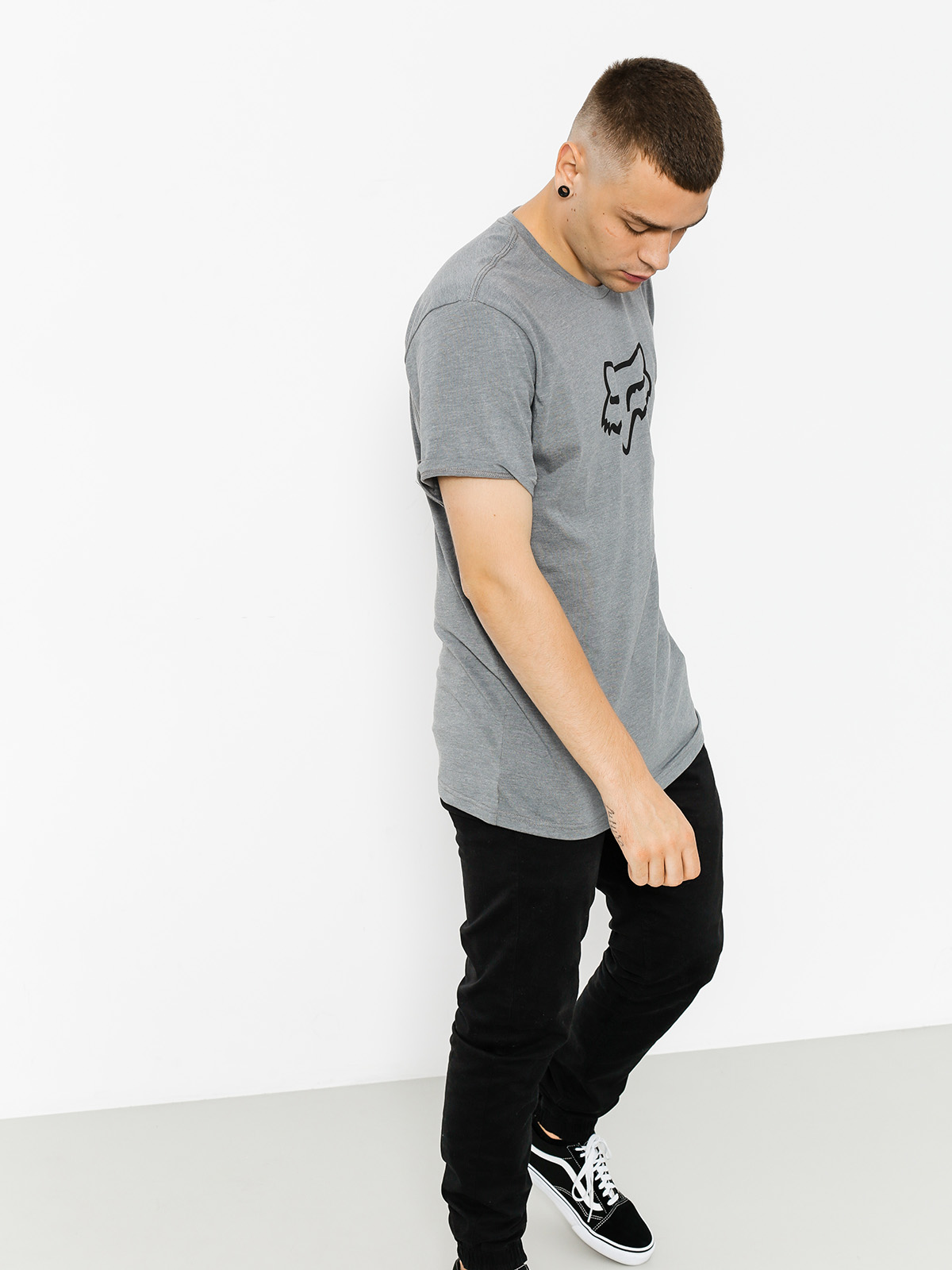 Fox Tričko Legacy Head (htr graph)