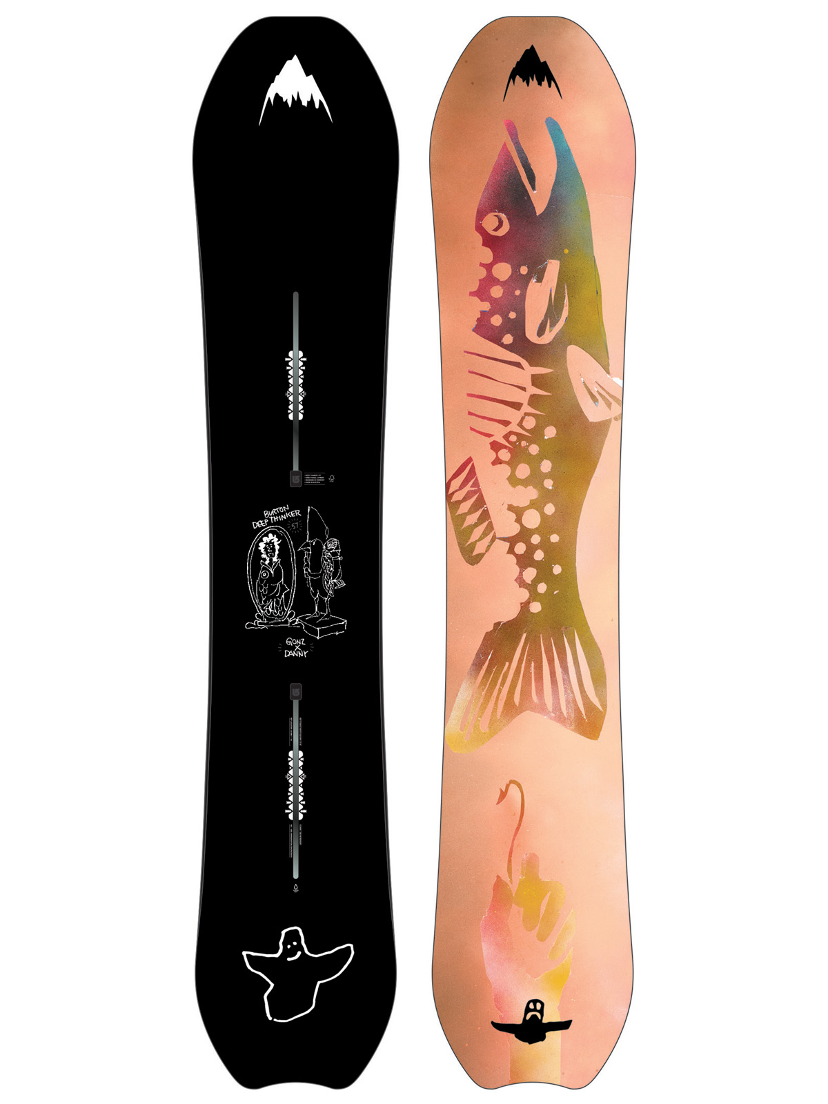 Pánská Snowboard Burton Deep Thinker (multi)