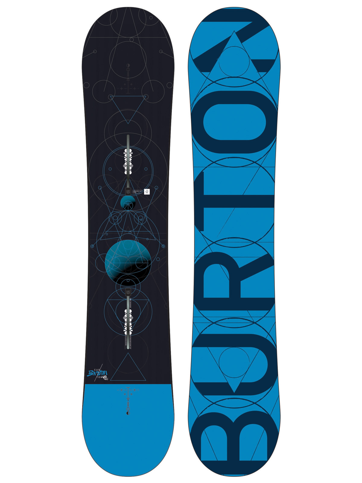 Dětský snowboard Burton Custom Smalls (multi)