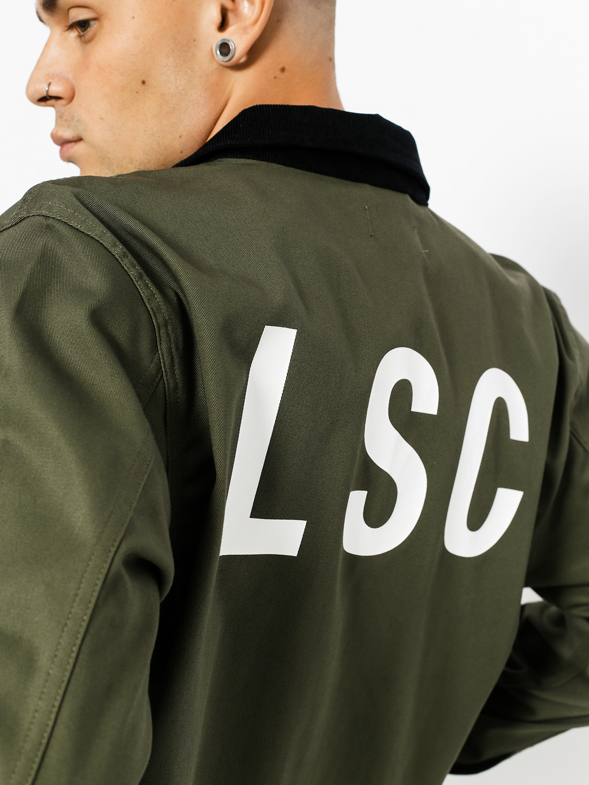 Bunda Levi's Mechanic (ivy green big lsc white)