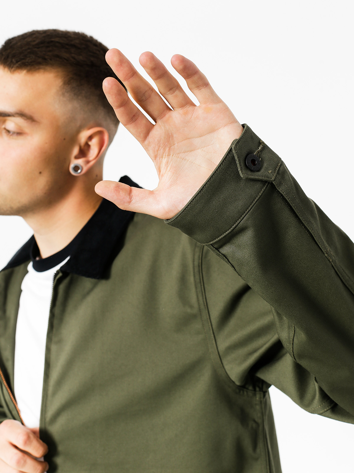 Bunda Levi's Mechanic (ivy green big lsc white)