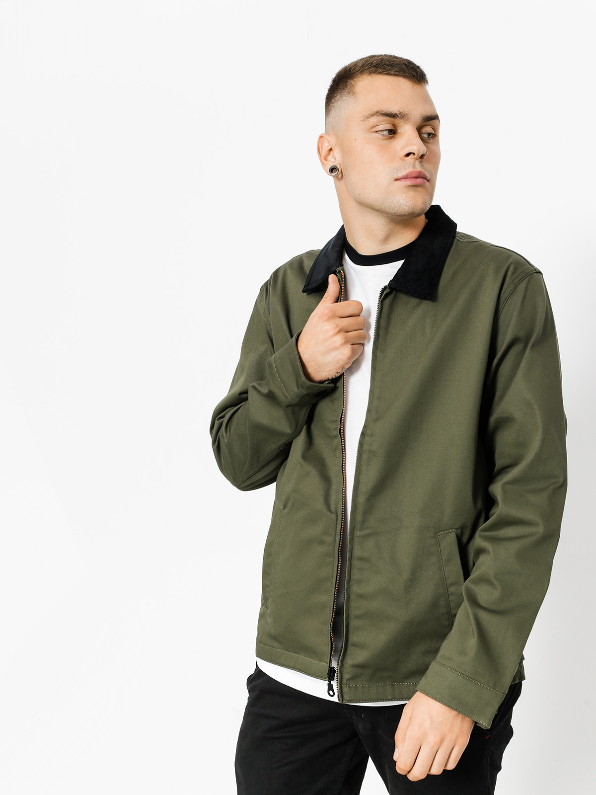 Bunda Levi's Mechanic (ivy green big lsc white)