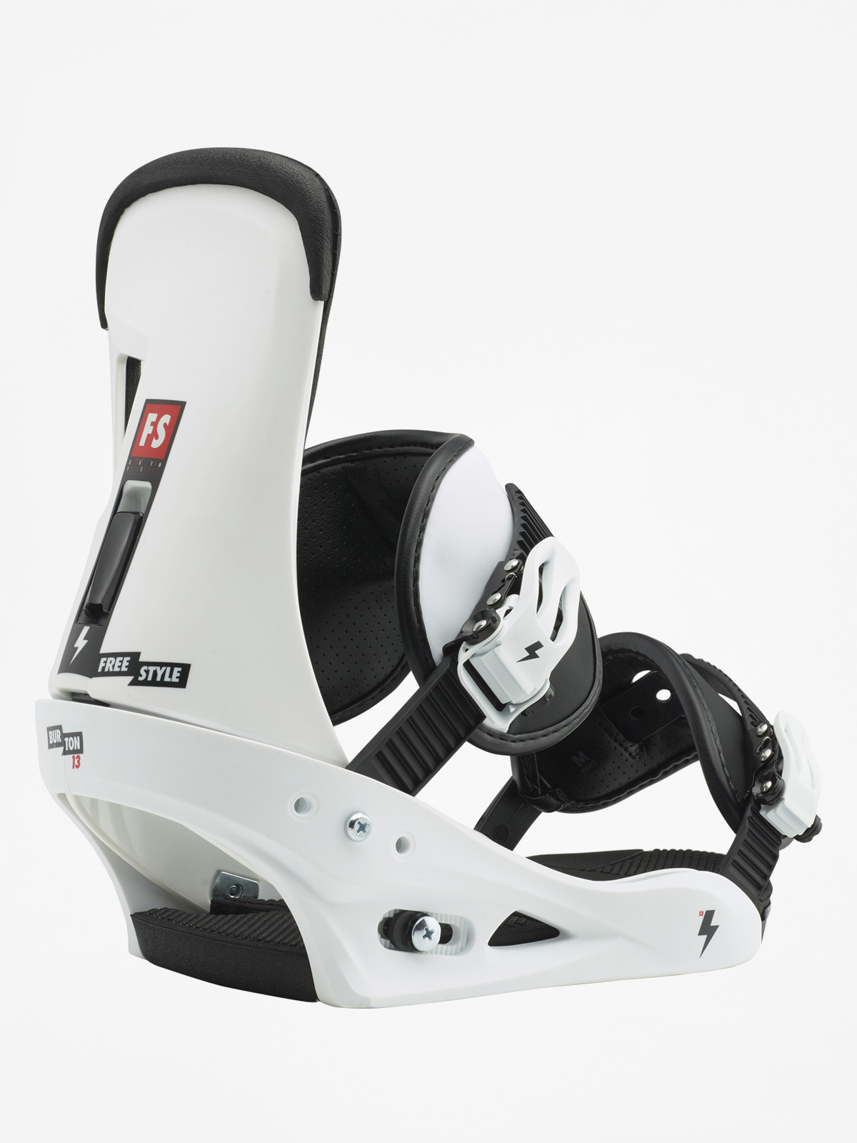 Pánské Snowboardové vázání Burton Freestyle (white/black)