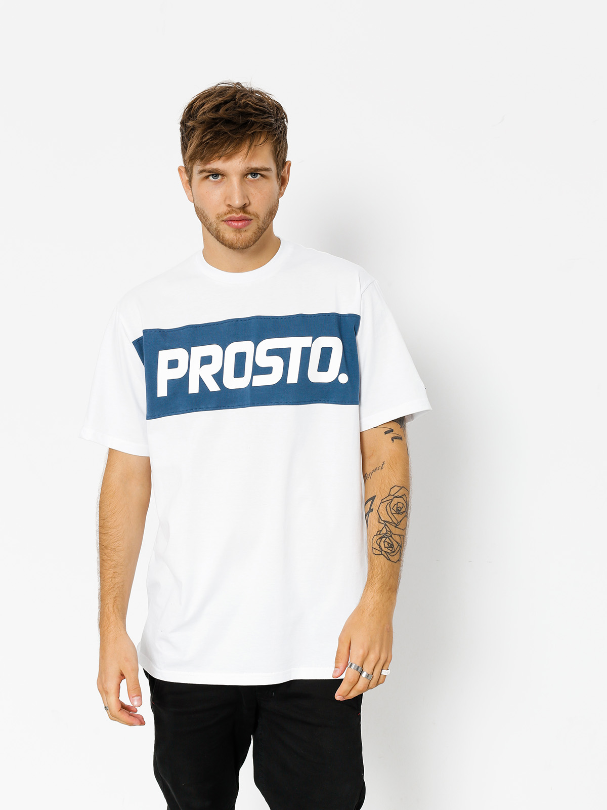 Tričko Prosto Layer Cake (white)