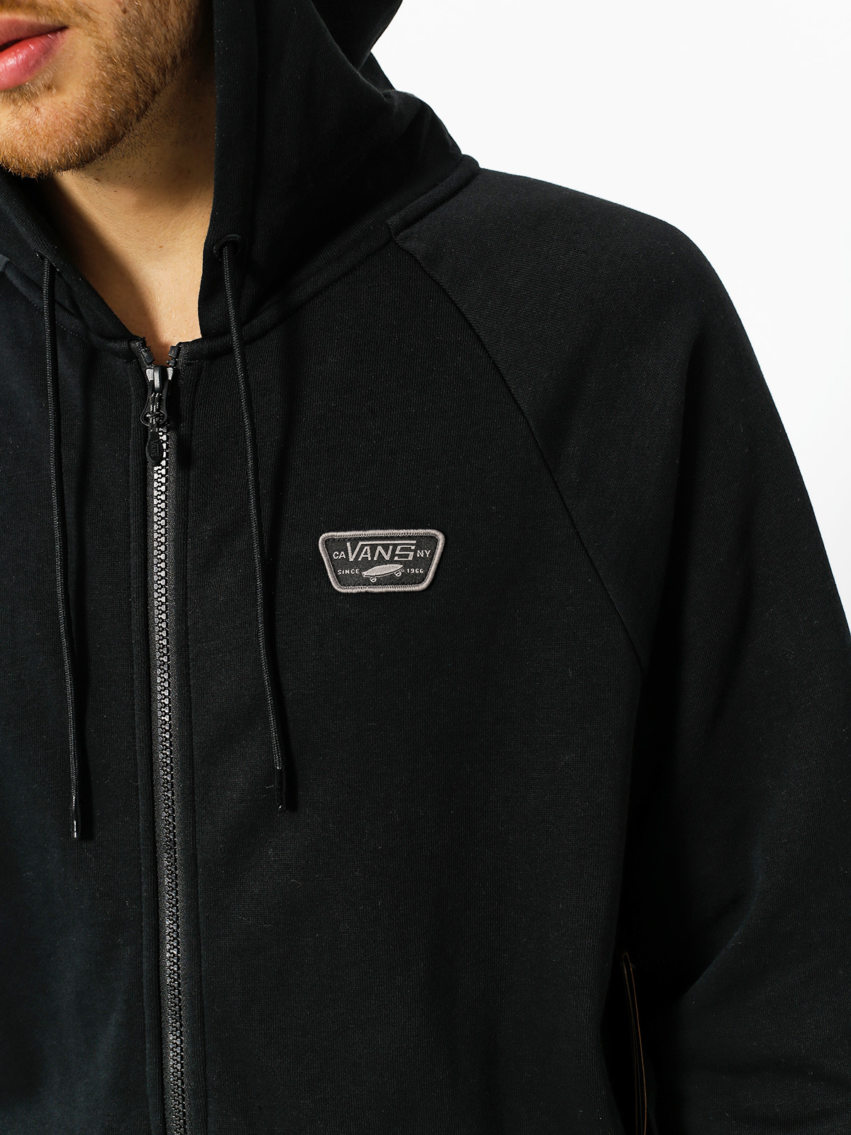 Mikina s kapucí Vans Storm Raglan ZHD (black)