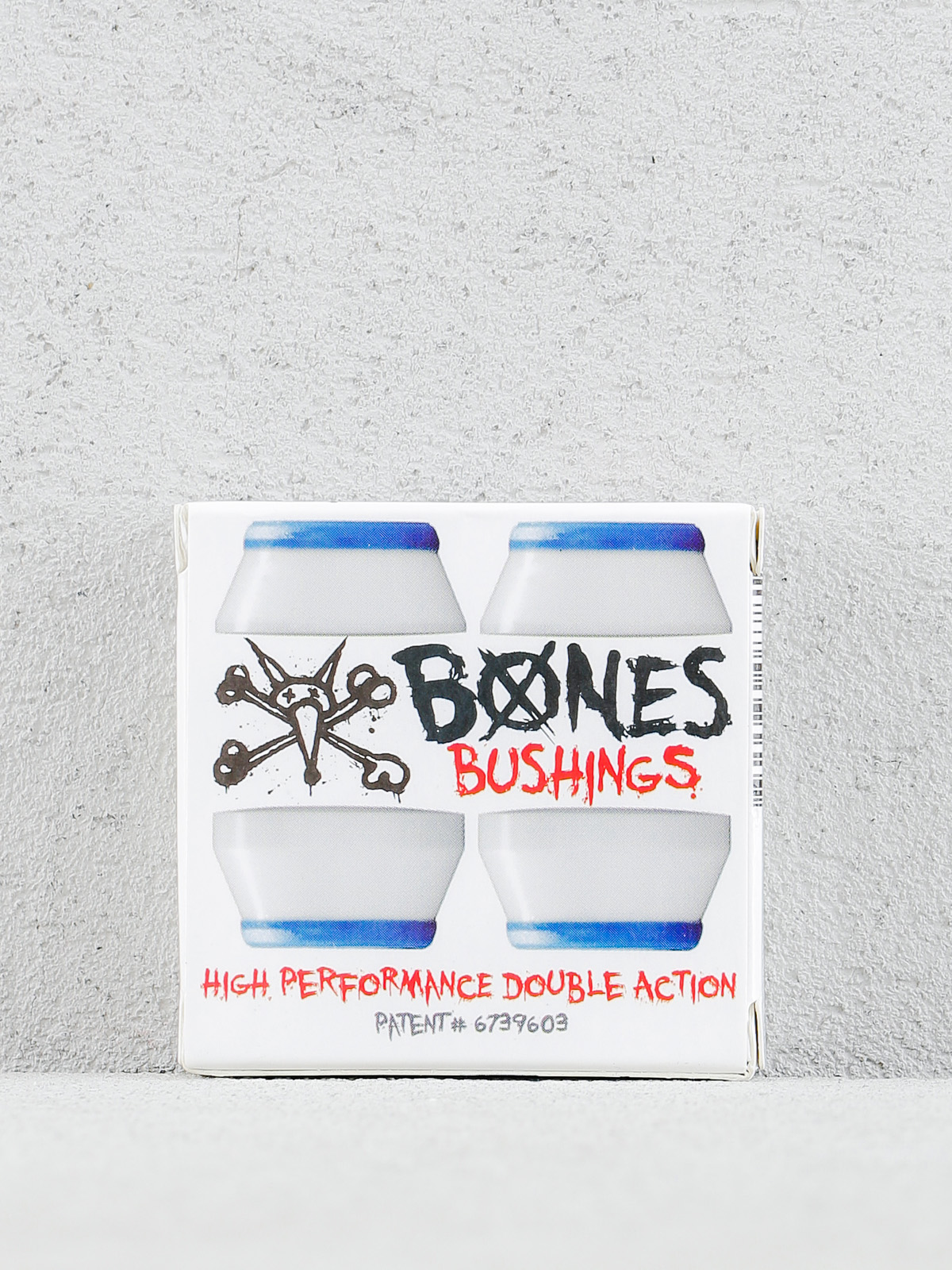 Gumičky Bones Hardcore Bushings Soft (white/blue)