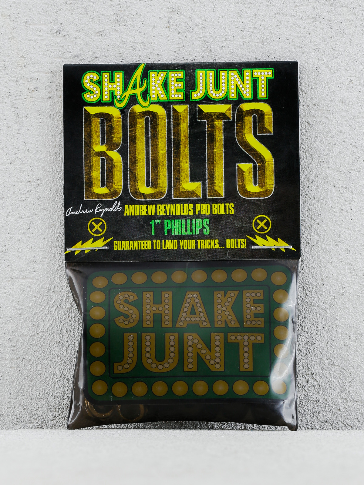 Shake Junt Šroubky Andrew Reynolds Phillips (black/gold 1