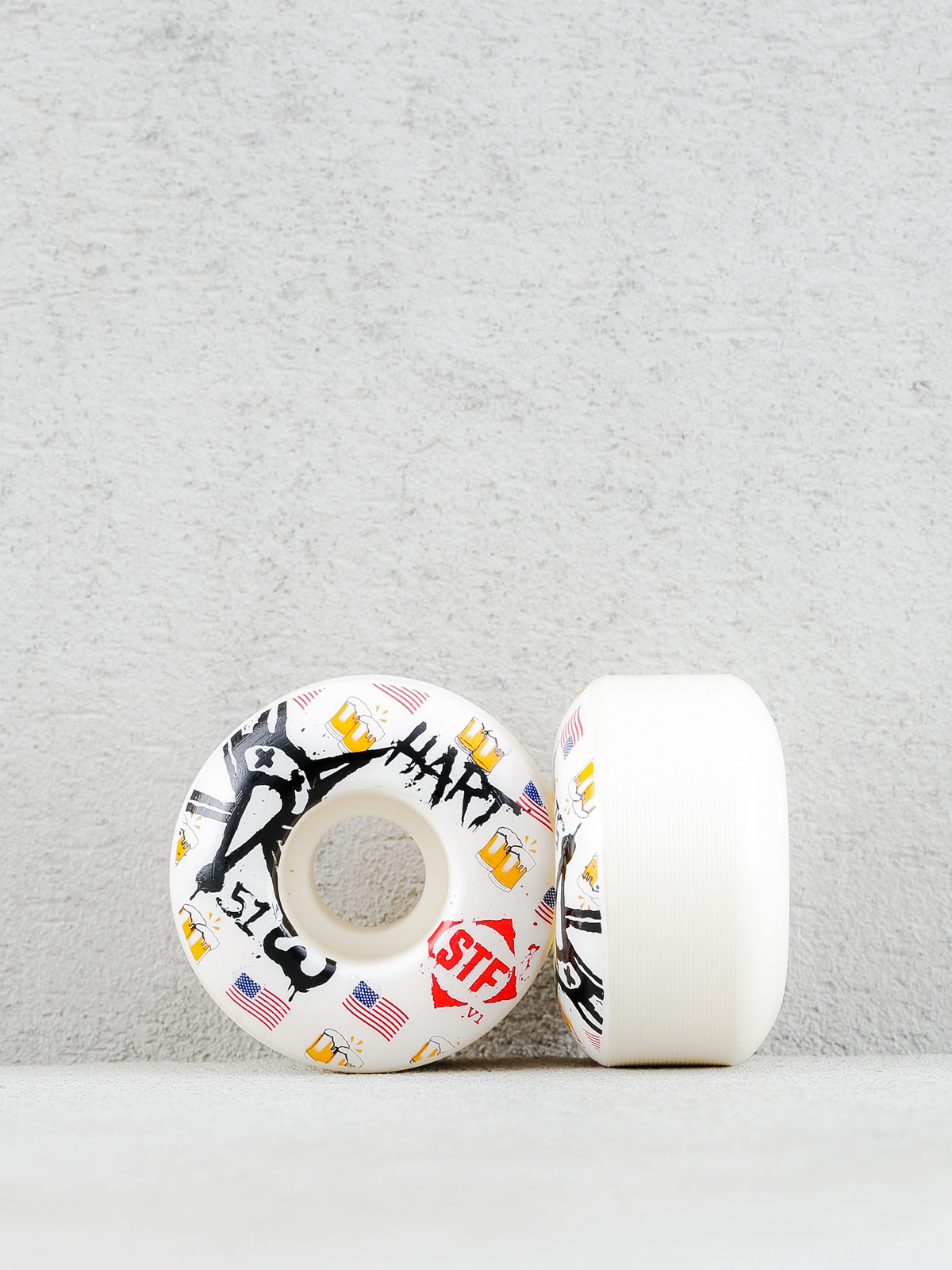 Kolečka Bones Hart Cheers Streettech Formula V1 (white)