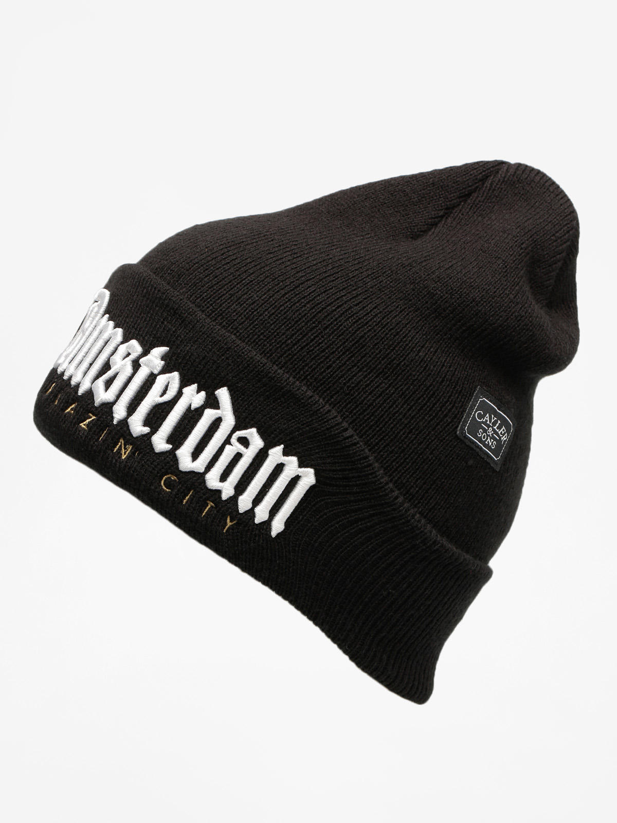 Čepice Cayler & Sons Amsterdam Old School Beanie (black)
