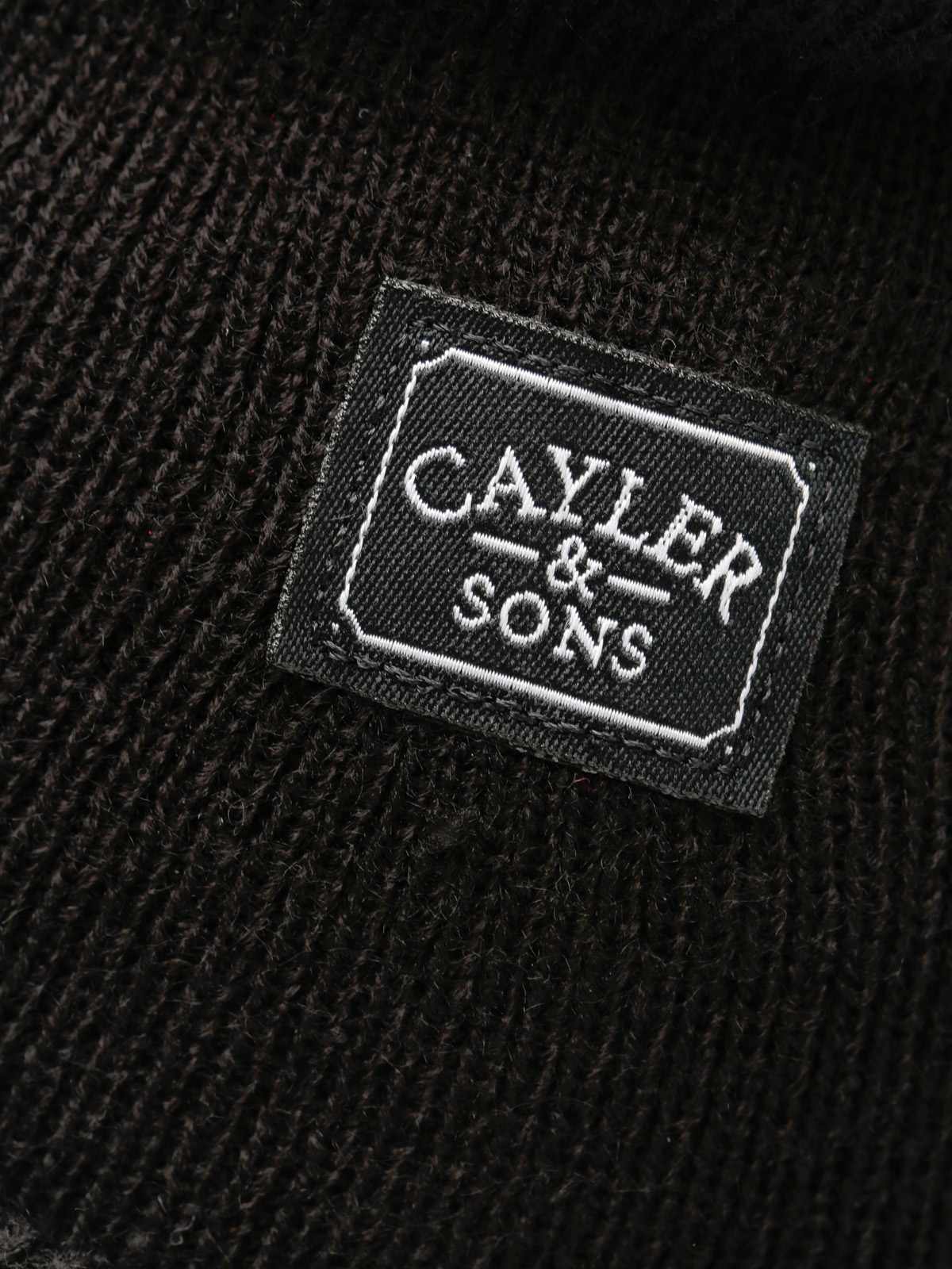 Čepice Cayler & Sons Amsterdam Old School Beanie (black)