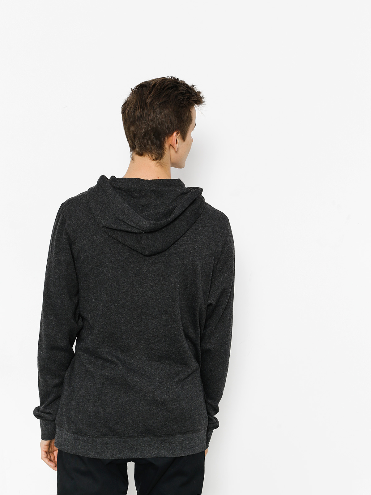 Mikina s kapucí Element Cornell Overdye ZHD (charcoal heather)